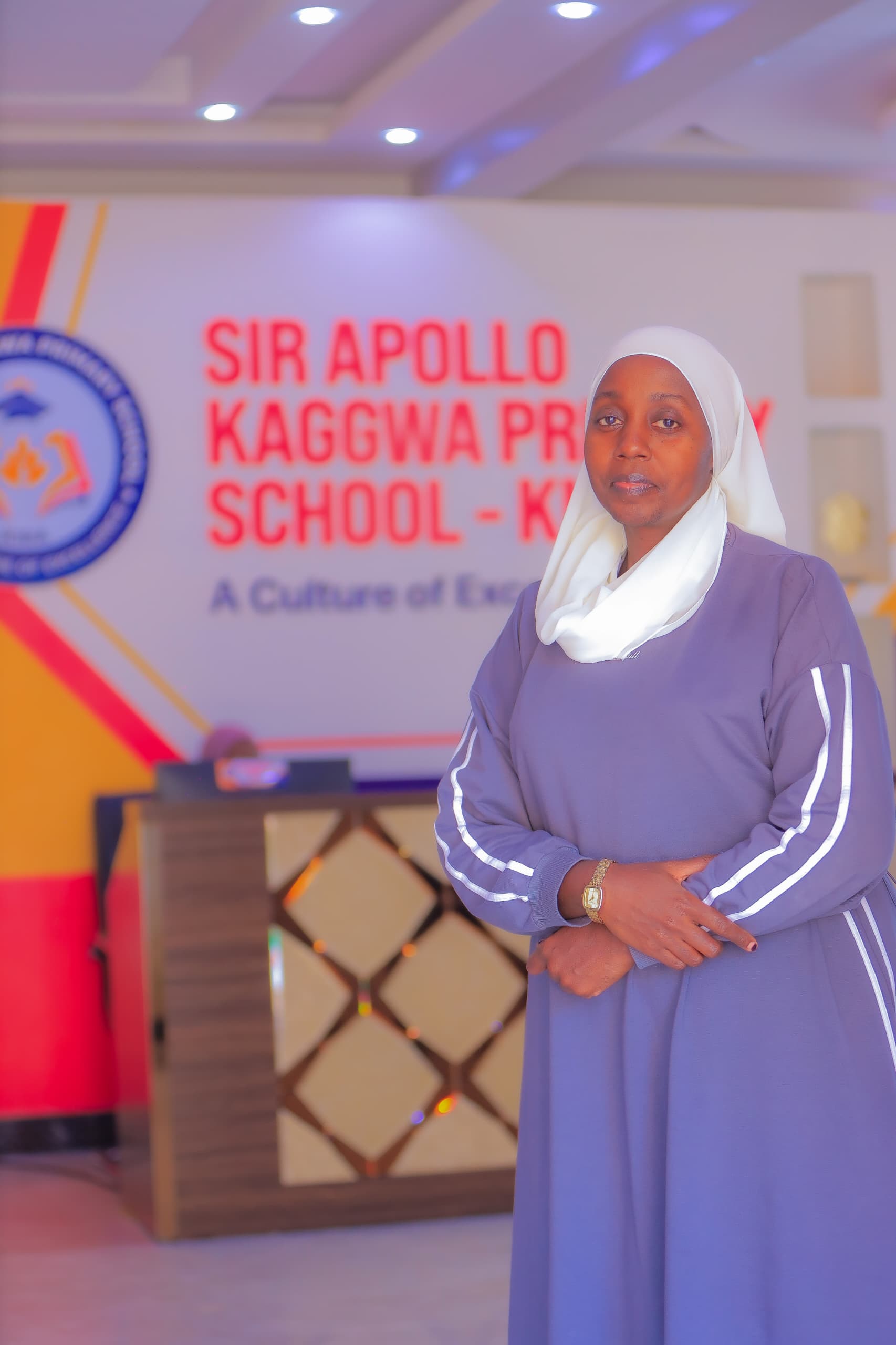 Portrait of Head Teacher Bukirwa Faridah